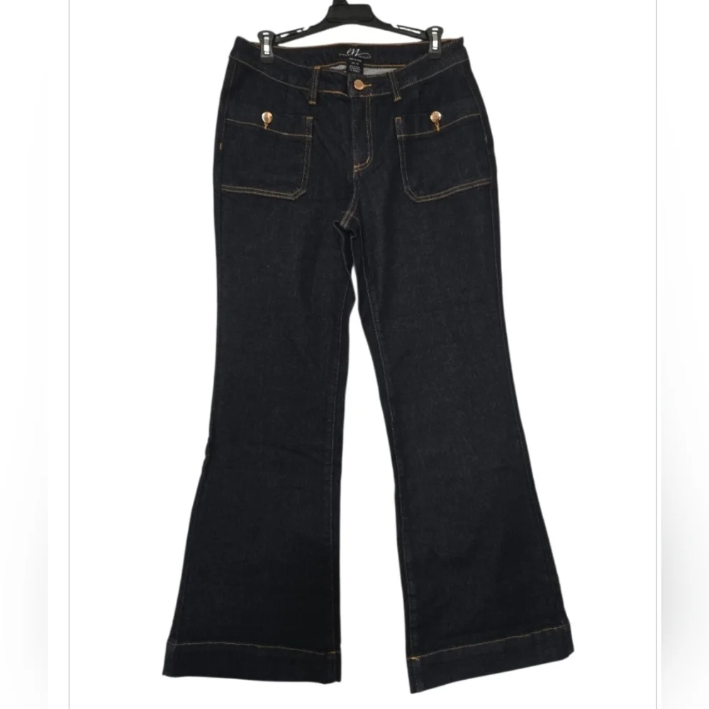 MIDNIGHT VELVET (New)Classic Blue Women's Jeans.Size 10 - Picture 2 of 12